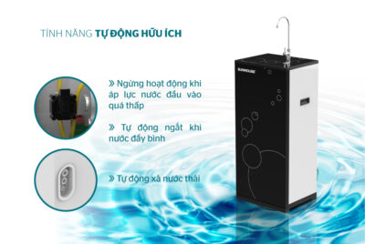 Máy Lọc Nước R.O 9 Lõi Sunhouse SHA8839K